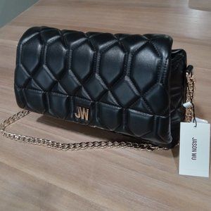 Jason Wu Black Quilted Shoulder Bag Purse New With Tags